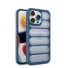 Hubrendy Bez Apple iPhone 15 Pro Max Kılıf Airmax Silikon Kapak - Lacivert