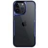 Hubrendy Bez Apple iPhone 15 Pro Max Kılıf Boyi Silikon Kapak - Lacivert