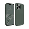 Hubrendy Bez Apple iPhone 15 Pro Max Kılıf First Silikon - Koyu Yeşil