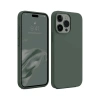 Hubrendy Bez Apple iPhone 15 Pro Max Kılıf First Silikon - Koyu Yeşil