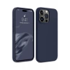 Hubrendy Bez Apple iPhone 15 Pro Max Kılıf First Silikon - Lacivert