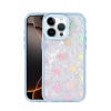 Hubrendy Bez Apple iPhone 15 Pro Max Lumi Desenli Kapak - Mavi
