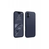 Hubrendy Bez Apple iPhone 16 Kılıf First Silikon - Lacivert