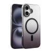 Hubrendy Bez Apple iPhone 16 Plus Glossy Magsafe Kapak - Siyah