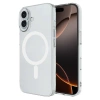 Hubrendy Bez Apple iPhone 16 Plus Kılıf Magneticsafe Şeffaf Silikon - Şeffaf