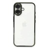 Hubrendy Bez Apple iPhone 16 Plus Kılıf Lensli Silikon - Yeşil