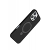 Hubrendy Bez Apple iPhone 16 Pro Max Regal Magsafe Standlı Kapak - Siyah