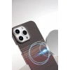 Hubrendy Bez Apple iPhone 16 Pro Max Vega Magsafe Kapak - Kırmızı