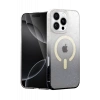 Hubrendy Bez Apple iPhone 16 Pro Pummel Shiny Magsafe Kapak - Siyah