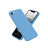 Hubrendy Bez Apple iPhone 16E Kılıf First Silikon - Mavi
