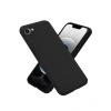 Hubrendy Bez Apple iPhone 16E Kılıf First Silikon - Siyah