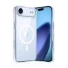 Hubrendy Bez Apple iPhone 17 Air Combo Sert Şeffaf Magsafe Kapak - Şeffaf