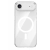 Hubrendy Bez Apple iPhone 17 Air Kılıf Pc Real Magsafe Kapak - Şeffaf