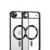 Hubrendy Bez Apple iPhone 17 Air Kross Magneticsafe Kapak - Siyah
