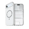 Hubrendy Bez Apple iPhone 17 Air Live Diamond Magsafe Kapak - Şeffaf