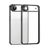 Hubrendy Bez Apple iPhone 17 Air Lensli Silikon - Siyah