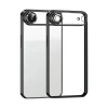 Hubrendy Bez Apple iPhone 17 Air Lensli Silikon - Siyah