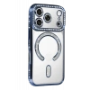 Hubrendy Bez Apple iPhone 17 Pro Max Joke Simli Magneticsafe Kılıf - Mavi