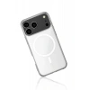 Hubrendy Bez Apple iPhone 17 Pro Max Kılıf Magneticsafe Şeffaf Silikon - Şeffaf