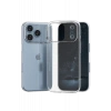 Hubrendy Bez Apple iPhone 17 Pro Max Lüx Şeffaf Silikon - Şeffaf