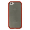 Hubrendy Bez Apple iPhone 6 Kılıf Montreal Silikon Kapak - Kırmızı
