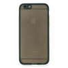 Hubrendy Bez Apple iPhone 6 Kılıf Montreal Silikon Kapak - Yeşil
