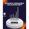 Hubrendy Kargo 16 Parça Usta İşçilik Bits Takımı Vida Sökme Takma Set