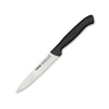 Hubrendy Kargo 38049 Ecco Tırtıklı Sebze, Et, Biftek Steak Bıçağı 12 Cm - Siyah