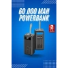 Hubrendy Kargo 60.000 Mah Hızlı Powerbank