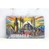 Hubrendy Kargo Ahşap İstanbul Temalı Magnet Alk4365