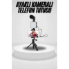 Hubrendy Kargo Akıllı Telefon Vlog Kiti Tripod Mini Mikrofonlu Telefon Tutucu