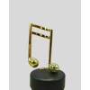 Hubrendy Kargo Altın Nota Figürlü Müzik Kutusu