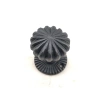 Hubrendy Kargo Antika Tarz Dekoratif Pirinç Açarlı Kapı Babası - 50mm, Oksit