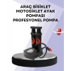 Hubrendy Kargo Basınç Saatli Ayak Pompası Bisiklet Ve Araç Uyumlu