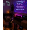Hubrendy Kargo Bluetooth Hoparlörlü Akıllı Projektör Kablosuz Karaoke Mikrofonlu