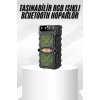 Hubrendy Kargo Çift Çıkışlı Güçlü Bataryalı Kablosuz Yüksek Ses Kaliteli Bluetooth Hoparlör