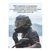 Hubrendy Kargo D2-6x 1000m Mesafeli 6 Kanallı İntercom Bluetooth Motosiklet Kask Kulaklığı İntercom Kulaklık
