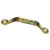 Hubrendy Kargo Dekoratif Zamak Kulp Dıştan - 64mm, Sarı, 100 Adet