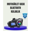 Hubrendy Kargo Ip65 Suya Dayanıklı Kask Bluetooth Kulaklık Lcd Ekranlı