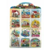 Hubrendy Kargo İstanbul Temalı Silikon Buzdolapı Süsü Magnet 12li Set Alk5814