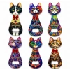 Hubrendy Kargo Kedi Tasarımı İstanbul Temalı Buzdolapı Süsü Magnet Alk5408