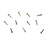 Hubrendy Kargo Klips, Menteşe, Ayağı Çivisi 9mm Çelik - Siyah 100gr