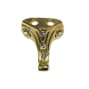 Hubrendy Kargo Moda Taşlı Ahşap, Mdf, Sunta Sandık Ayağı, Kutu Ayak 2,5 Cm - Sarı