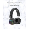 Hubrendy Kargo Renkli Işık Efektli Bluetooth 5.3 Müzik Kulaklığı