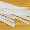 Hubrendy Kargo Şeffaf Sıcak Silikon Çubuğu Mum Silikon Kalın 1 Kg 30 Cm
