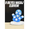 Hubrendy Kargo Selülit Giderici Masaj Eldiveni 9 Bilyeli Palm Masaj Eldiven Tam Vücut