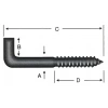 Hubrendy Kargo Şofben Çivisi No 1 / 5.8x50 - 10 Adet