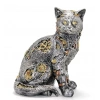 Hubrendy Kargo Steampunk Polyester Kedi Figürü Alk2454