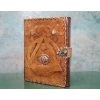 Hubrendy Kargo Taşlı Deri Defter Ksk3146