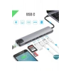 Hubrendy Kargo Vothoon Type-c To Hdtv Multifunction Adapter 8 Port Kablo